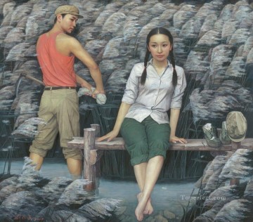 Chino Painting - La era de la inocencia china